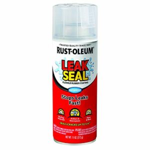 Rust-Oleum 265495 LeakSeal Flexible Rubber Coating Spray, 11 Ounce, Clear