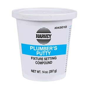 WM Harvey 043010 Stainless Plumbers Putty, 14 oz