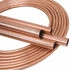 Mueller GIDDS-203316 Copper Tubing Boxed, 3/8 in. Od X 25 Ft. -203316, Pack of 1